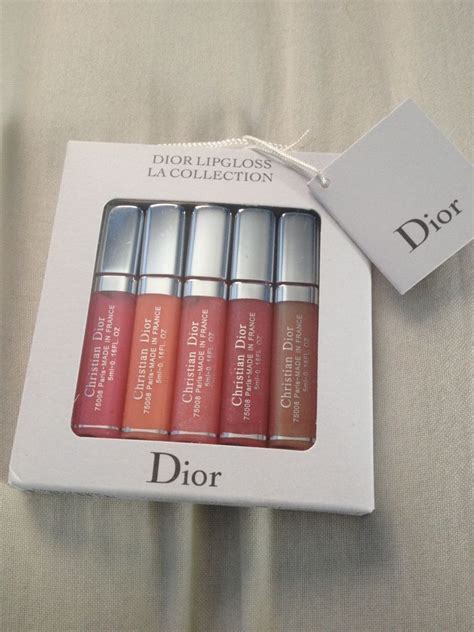 christian dior lip gloss set.